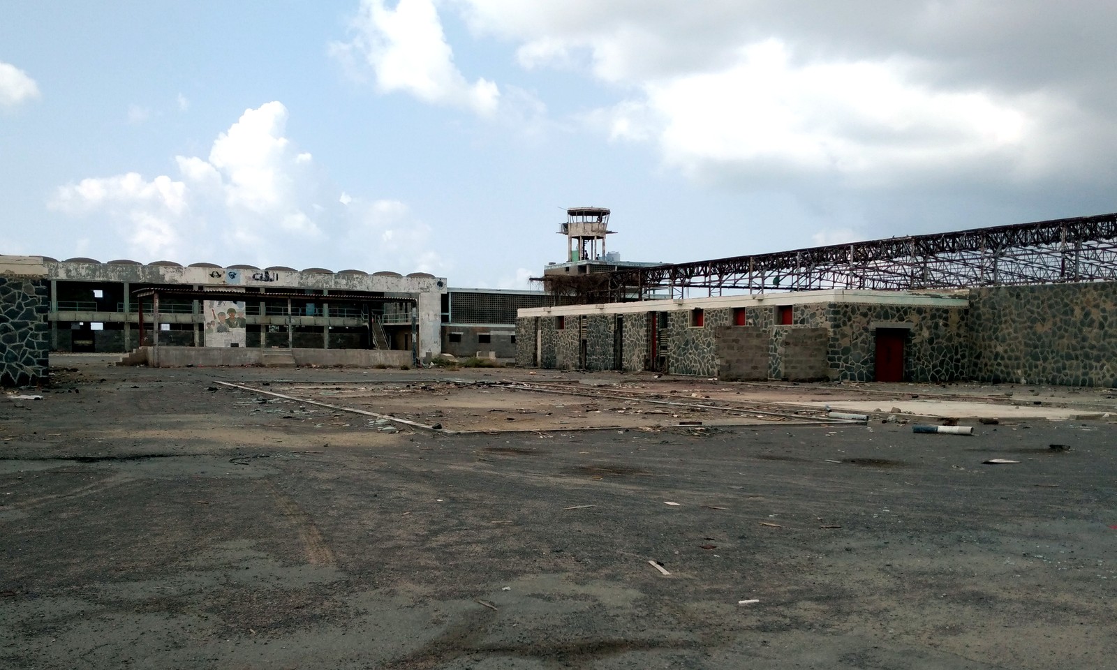 Salah Al-Din Airport project site in Aden